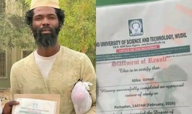 Persistence Pays Off: Abba "Kwaro" Usman Graduates from ADUSTECH After 12-Year Journey