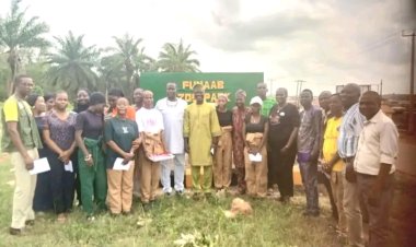 FUNAAB Commissions Upgraded Zoo Park Hall, Unveils New Signpost