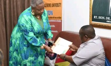 COOU Vice-Chancellor Prof. Kate Omenugha Visits UNIZIK; Extends Invitation for 16th Convocation Ceremony