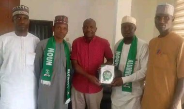 NOUN Bauchi Alumni Welcomes New Graduates with Notebook Donation, Plans Advocacy Tour