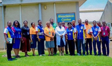 ACU VC Applauds Student, Alumna Excelling in IITA Molecular Lab During Facility Tour