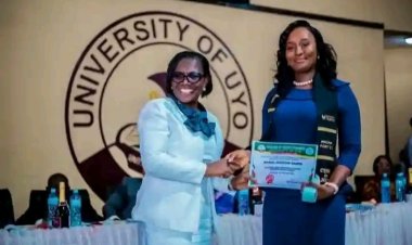 Edidiong Gabriel Iyang Emerges Overall Best Graduating Medical Student at UNIUYO