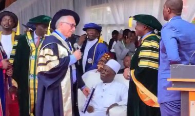 UNIMAID Dean of Students’ Affairs, Prof. Ahmadu Brono, Honoured with National NANS Award