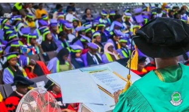 TRCN Inducts Over 500 EKSU Graduates into Teaching Profession, Charges New Teachers on Ethics