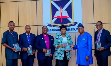 ACU Council Member, Prof. Kolawole Marks 80th Birthday with Autobiography Donation to University