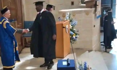 President Tinubu Son Olayinka Earns Master’s Degree from University of Surrey