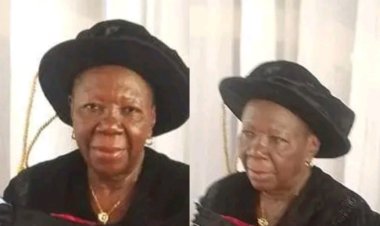 Christiana Akpunonu Overcomes Poverty, Financial Struggles to Earn PhD at 85