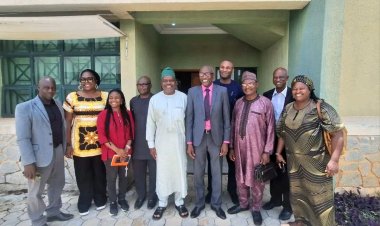 PSN Plateau State Chapter Pays Courtesy Visit to FUEP Vice-Chancellor, Pledges Support for Institutional Growth