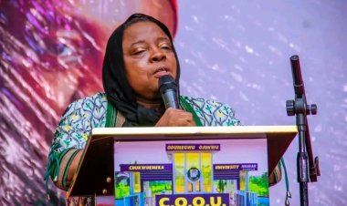 Kate Azuka Omenugha Vows Protection for Students Against Abuse at Chukwuemeka Odumegwu Ojukwu University Convocation Service