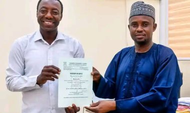 BUK Registrar Celebrates as Digital Media Head, Nura Garba, Earns PhD in Mass Communication