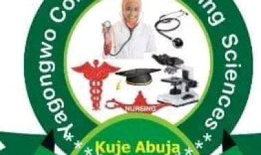 Yagongwo College of Nursing Sciences, Kuje Releases ND Nursing Admission Form for 2026/2027 Academic Session
