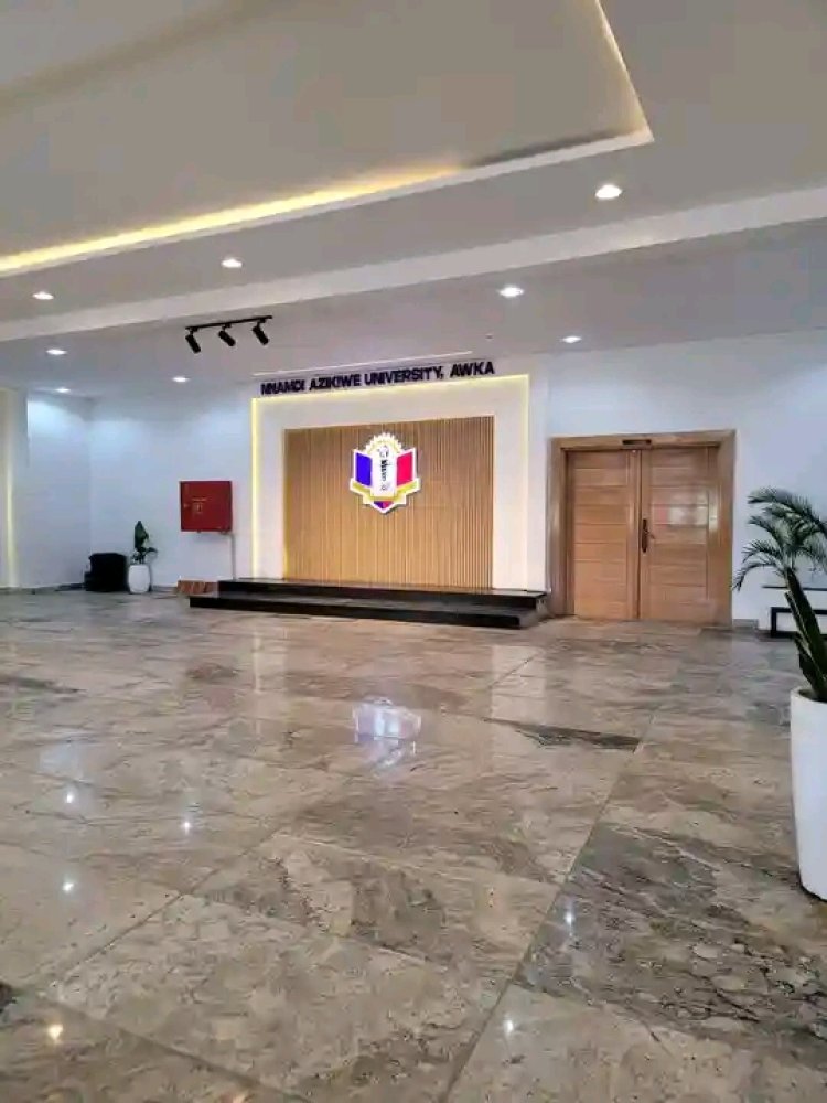 Nnamdi Azikiwe University Gets Administrative Facelift as VC Upgrades Key Facilities