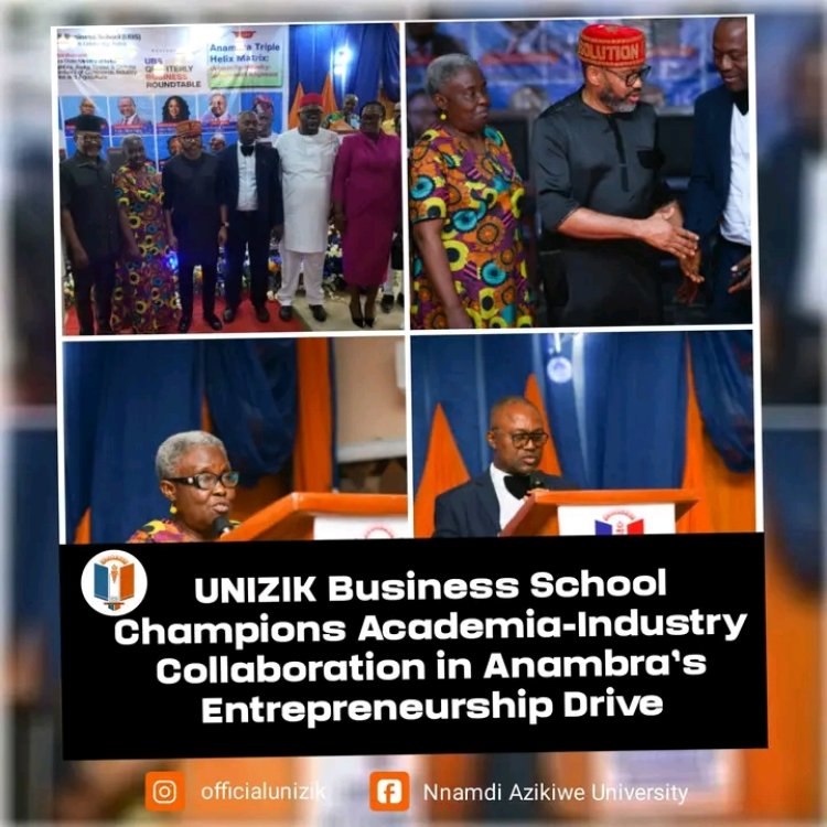 Anambra Government, UNIZIK Business School Deepen Partnership on Entrepreneurship and Innovation
