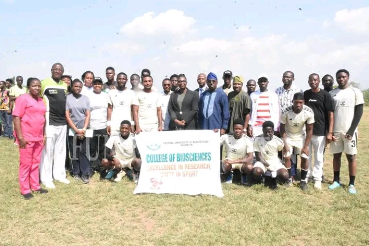 FUNAAB Launches 2026 VC’s Cup as Vice-Chancellor Emphasises Fair Play and Sportsmanship