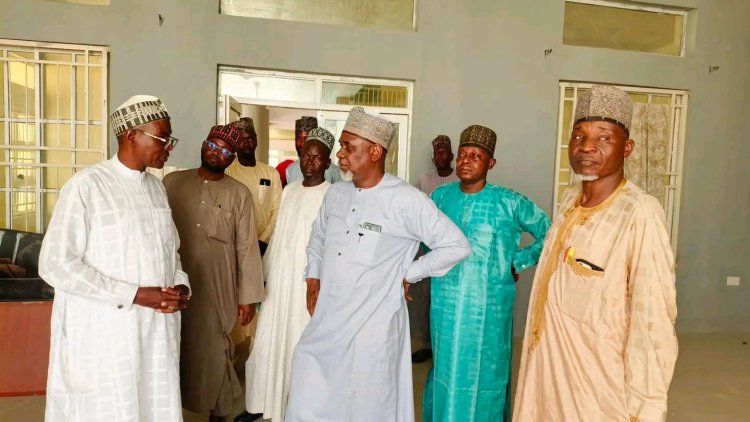 FUGashua VC, Prof. Geidam, Inspects Registrar’s Office, Gum Arabic Research Centre in Familiarization Tour