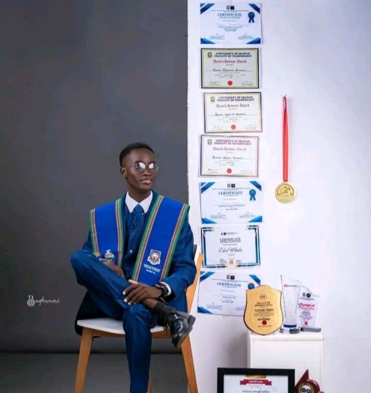 Meet Moses Tijesuni Samuel, First Class Electrical Engineering Graduate and 5-Time Dean’s Awardee