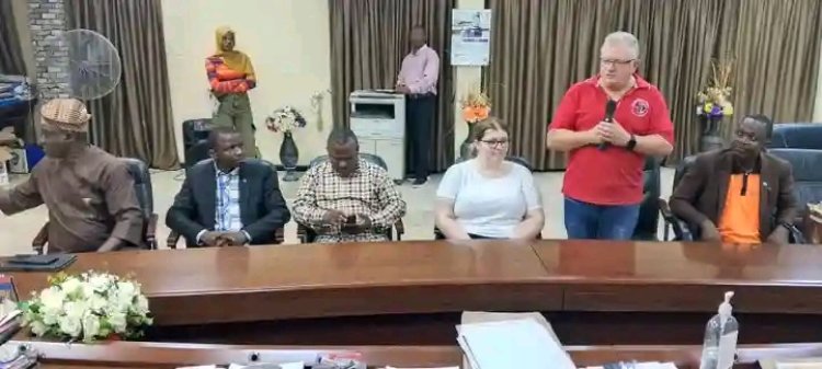 LAUTECH Vice-Chancellor, Prof. Rom Kalilu, Hosts Global Evangelist Daniel Du Toit’s Delegation