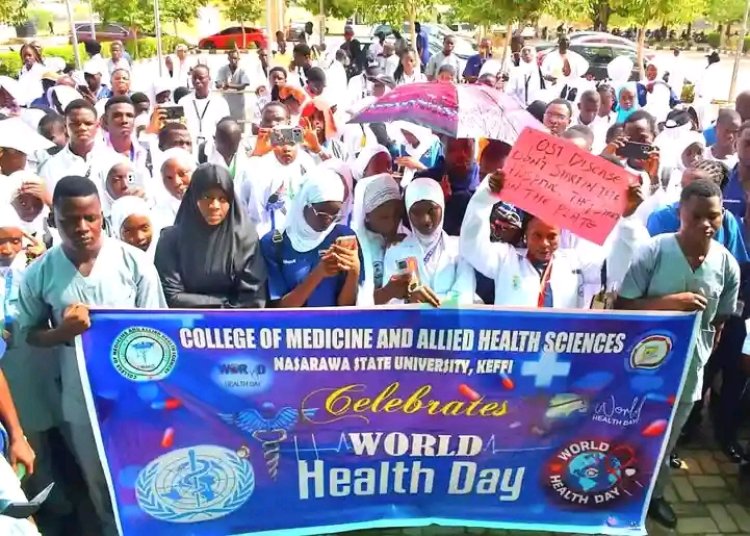 NSUK Marks World Health Day with Community Medical Outreach to Kick Off 25th Anniversary and 8th Combined Convocation