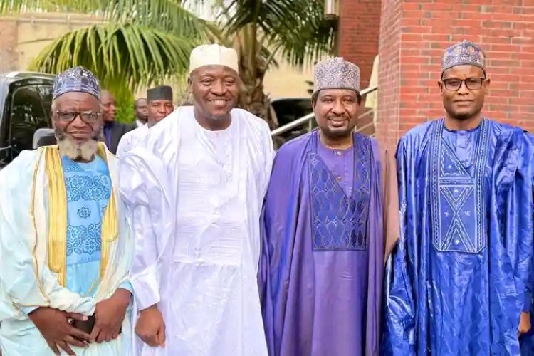 Al-Istiqama University Management Pays Courtesy Visit to Deputy Senate President