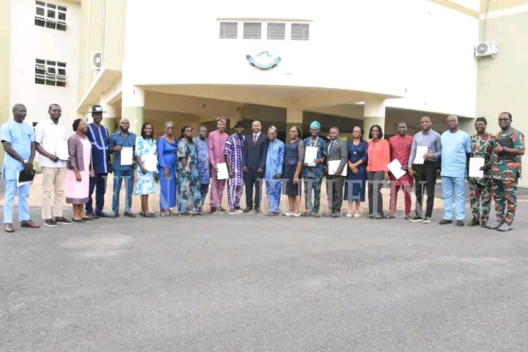 FUNAAB Trains 26 IBR Awardees on Research Standards, Strengthens Accountability Framework