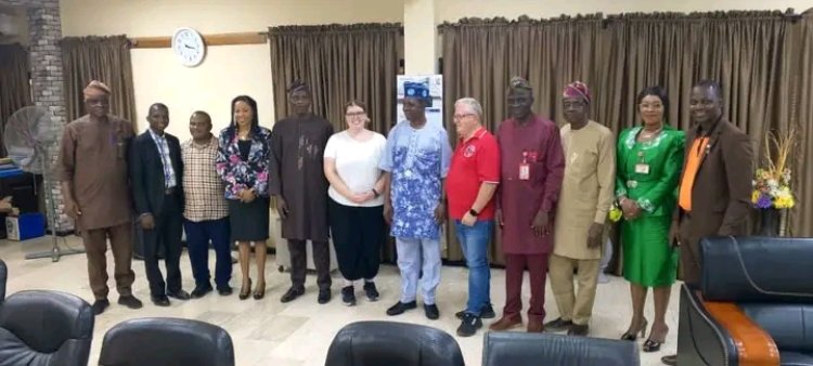 LAUTECH VC Receives Evangelist Du Tiot Delegation in Courtesy Visit