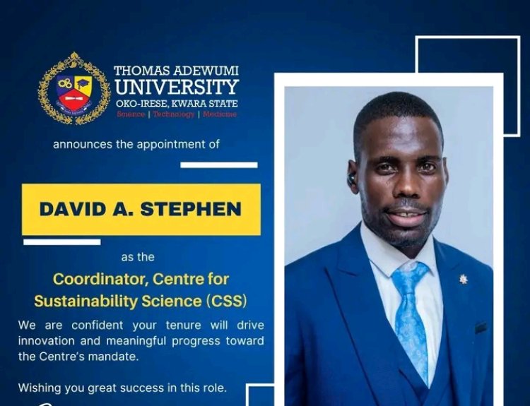TAU Appoints Public Health Scholar as Coordinator of Centre for Sustainability Science