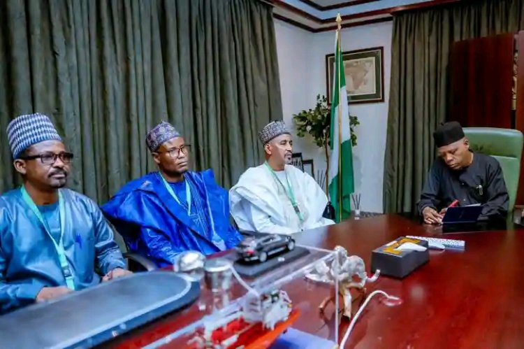 Al-Istiqama University Delegation Meets Vice President Kashim Shettima at the State House