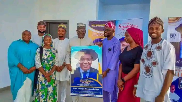 Genius 360 Pays Courtesy Visit to FULOKOJA Vice-Chancellor; Pledges Enhanced ICT Support for Students