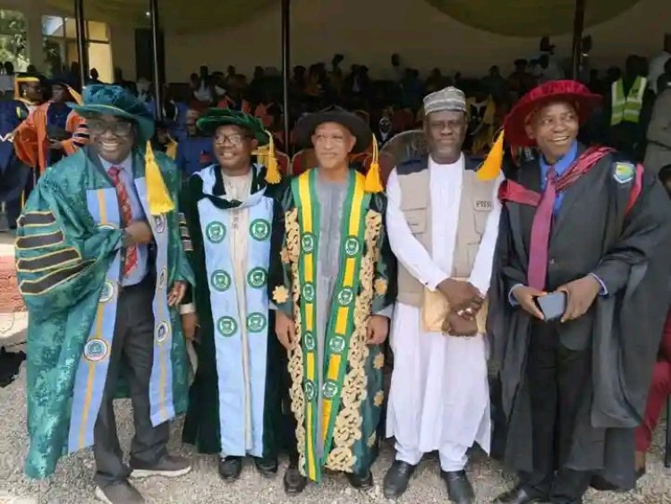 IBBUL Vice-Chancellor Lauds NSUK’s Convocation Standards, Celebrates Niger State Scholars