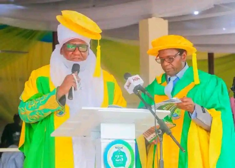 NSUK Marks Silver Jubilee with Historic 8th Combined Convocation; Governor Sule Awards ₦44m to Top Graduates