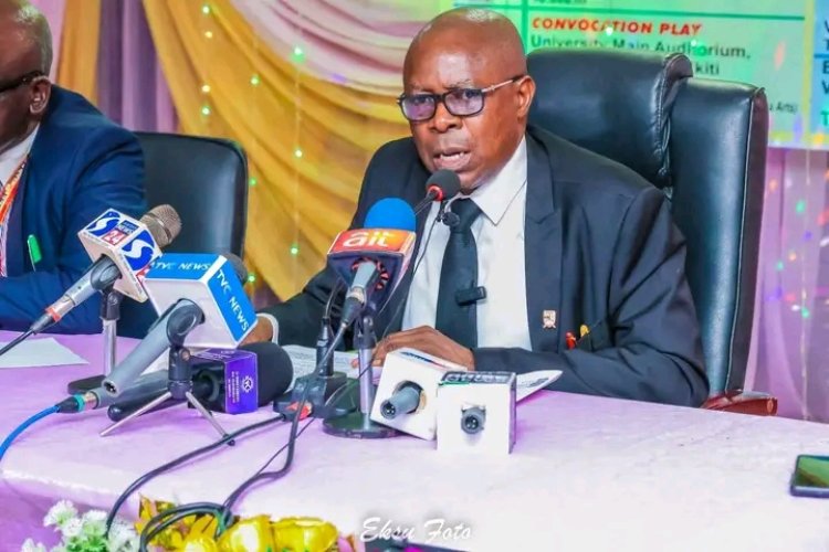 EKSU VC Defends Tuition Structure, Says Fees Remain Among Lowest Nationwide