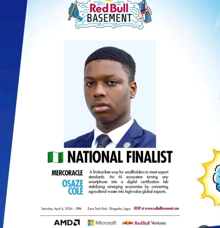 IUO Law Student Emerges Top 3 at Red Bull Basement Nigeria 2026 National Final
