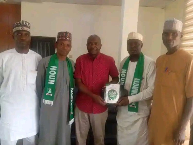 NOUN Bauchi Alumni Welcomes New Graduates with Notebook Donation, Plans Advocacy Tour