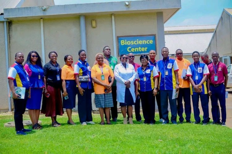 ACU VC Applauds Student, Alumna Excelling in IITA Molecular Lab During Facility Tour
