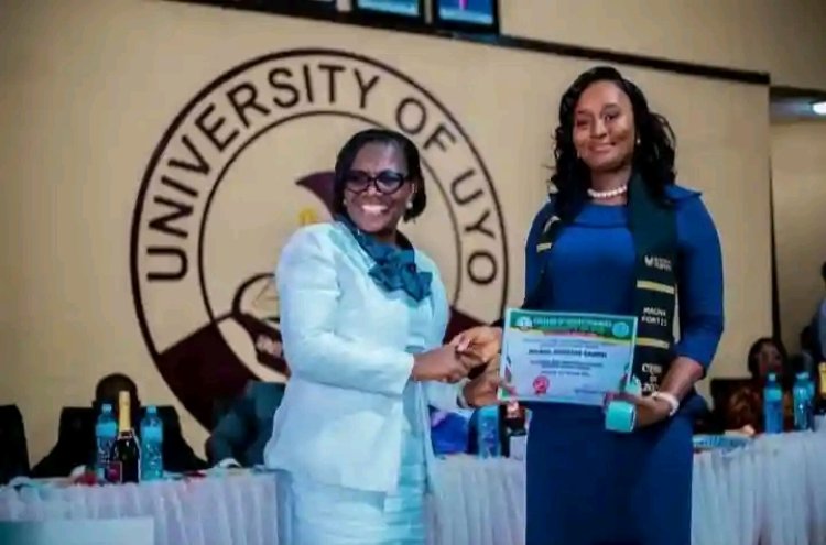 Edidiong Gabriel Iyang Emerges Overall Best Graduating Medical Student at UNIUYO