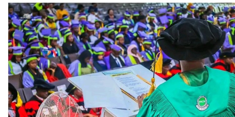 TRCN Inducts Over 500 EKSU Graduates into Teaching Profession, Charges New Teachers on Ethics