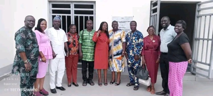 FUNAAB Publications Committee Leadership Changes Hands as Prof. Bodunde Hands Over to Prof. Sotiloye