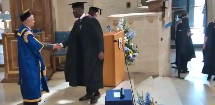 President Tinubu Son Olayinka Earns Master’s Degree from University of Surrey