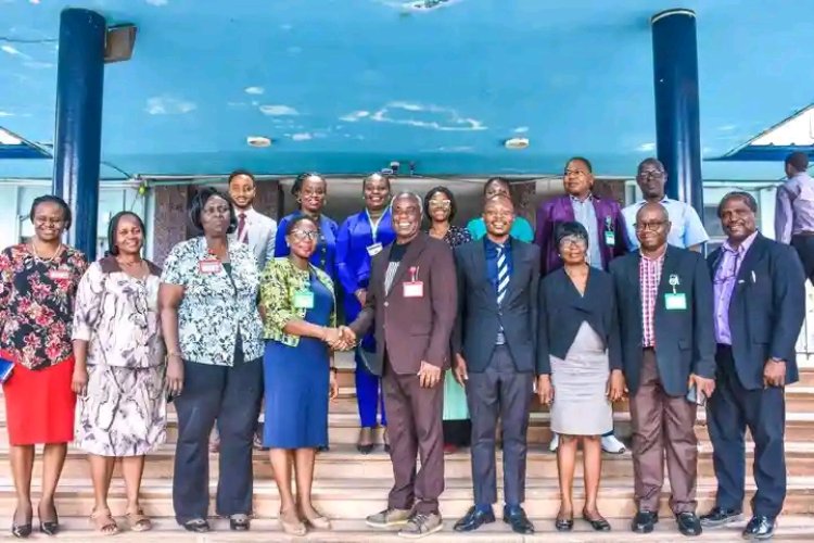 UCH Management Pledges Support for Physiotherapy Sub-Specialisation During NSP Courtesy Visit