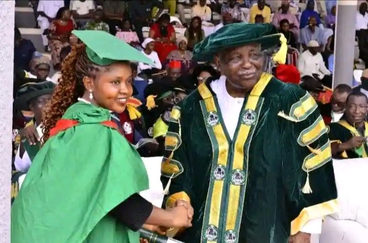 Blessing Sunday Emerges as Best Graduating Student at the University of Abuja