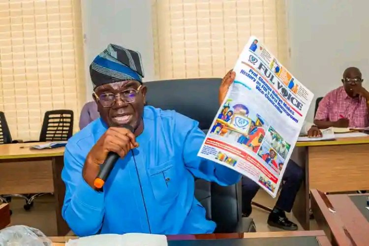 FULOKOJA Vice-Chancellor Unveils ‘FUL Voice,’ Charges DSCCD to Sustain Global Visibility