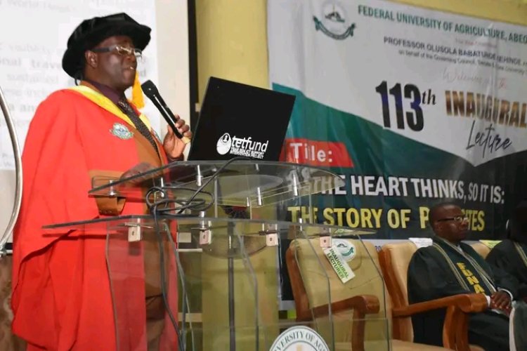 FUNAAB Professor Calls for Stronger Action Against Parasitic Diseases