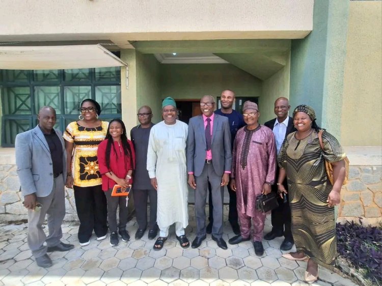 PSN Plateau State Chapter Pays Courtesy Visit to FUEP Vice-Chancellor, Pledges Support for Institutional Growth