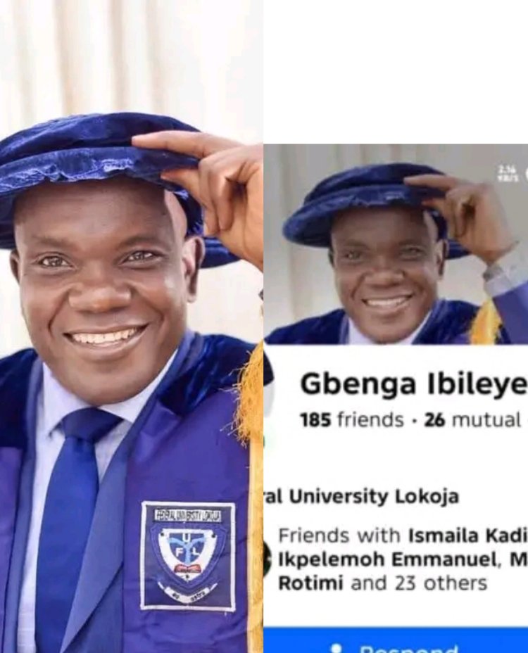 Federal University Lokoja Issues Fraud Alert Over Fake Vice Chancellor Facebook Account