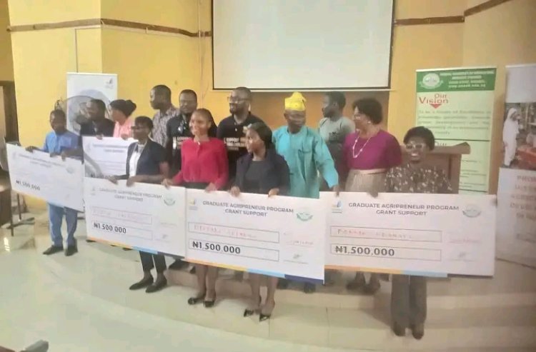 FUNAAB Graduates Receive N9m Agribusiness Boost from BATNF