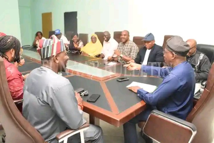 FUNAAB Alumni Pay Courtesy Visit to VC Ahead of 28th Convention