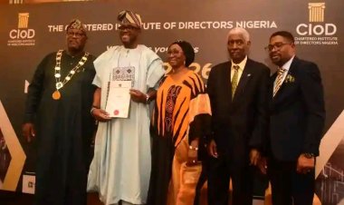 LASU Deputy Vice-Chancellor, Prof. Oseni Taiwo Afisi, Inducted into Chartered Institute of Directors Nigeria