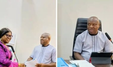 Prof. Eboh Takes the Helm at UNIDEL, Sets Bold Agenda as Prof. Chiemeke Bows Out