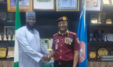 ABUTH CMD Visits FRSC Corps Marshal to Strengthen Institutional Ties