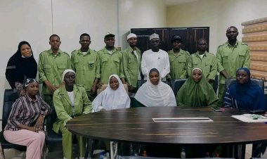 KHAIRUN Receives NYSC Batch C Corps Members on Courtesy Visit
